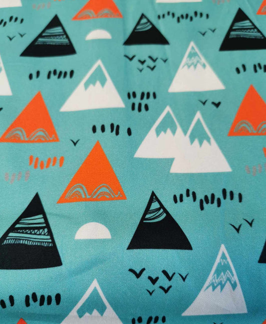 Mountains Cotton woven