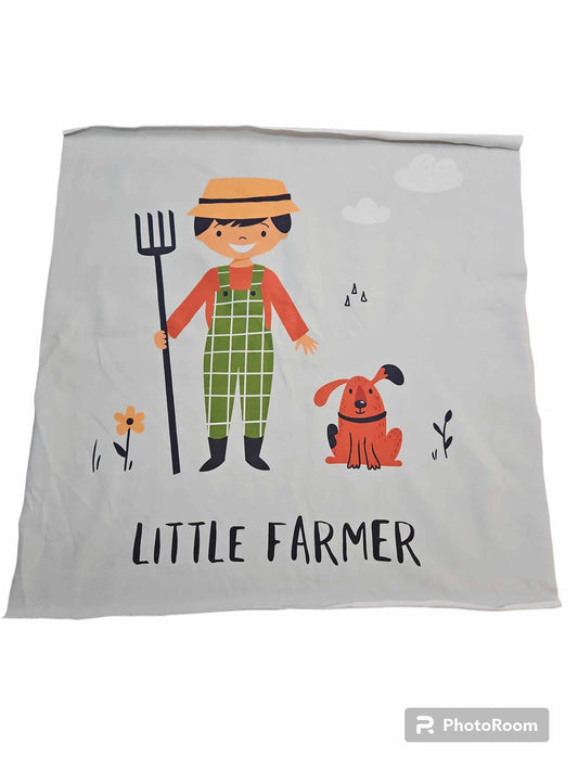 Panneau enfant Little farmer 19x19" CL